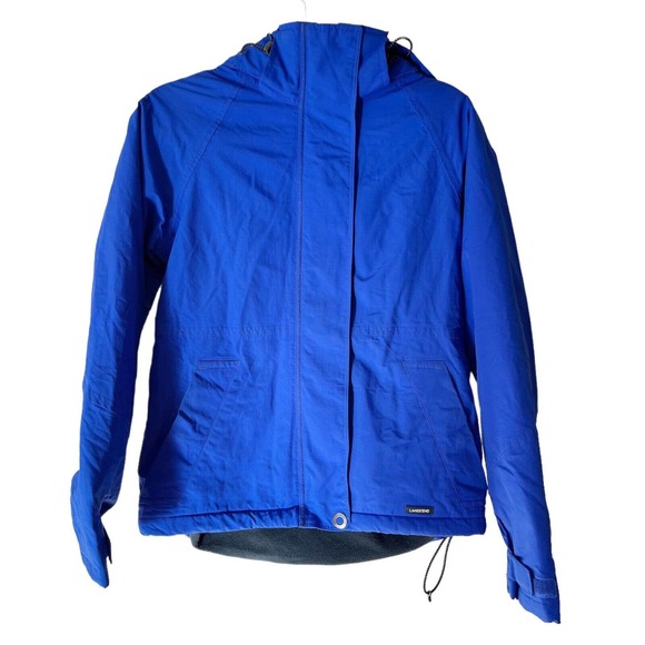Lands' End Jackets & Blazers - Lands End Royal Blue Squall Collection Waterproof Fleece Lined Winter Coat Sz XS